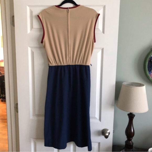 Vintage Sunshine Alley jersey knit dress in size 14 - Picture 2 of 5
